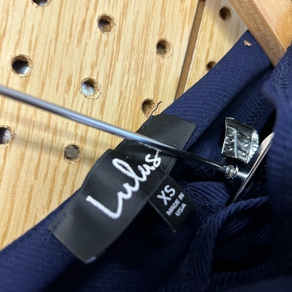 Lulu’s Blue Ruffled Mini Dress - Picture 4 of 4